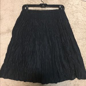 Black skirt